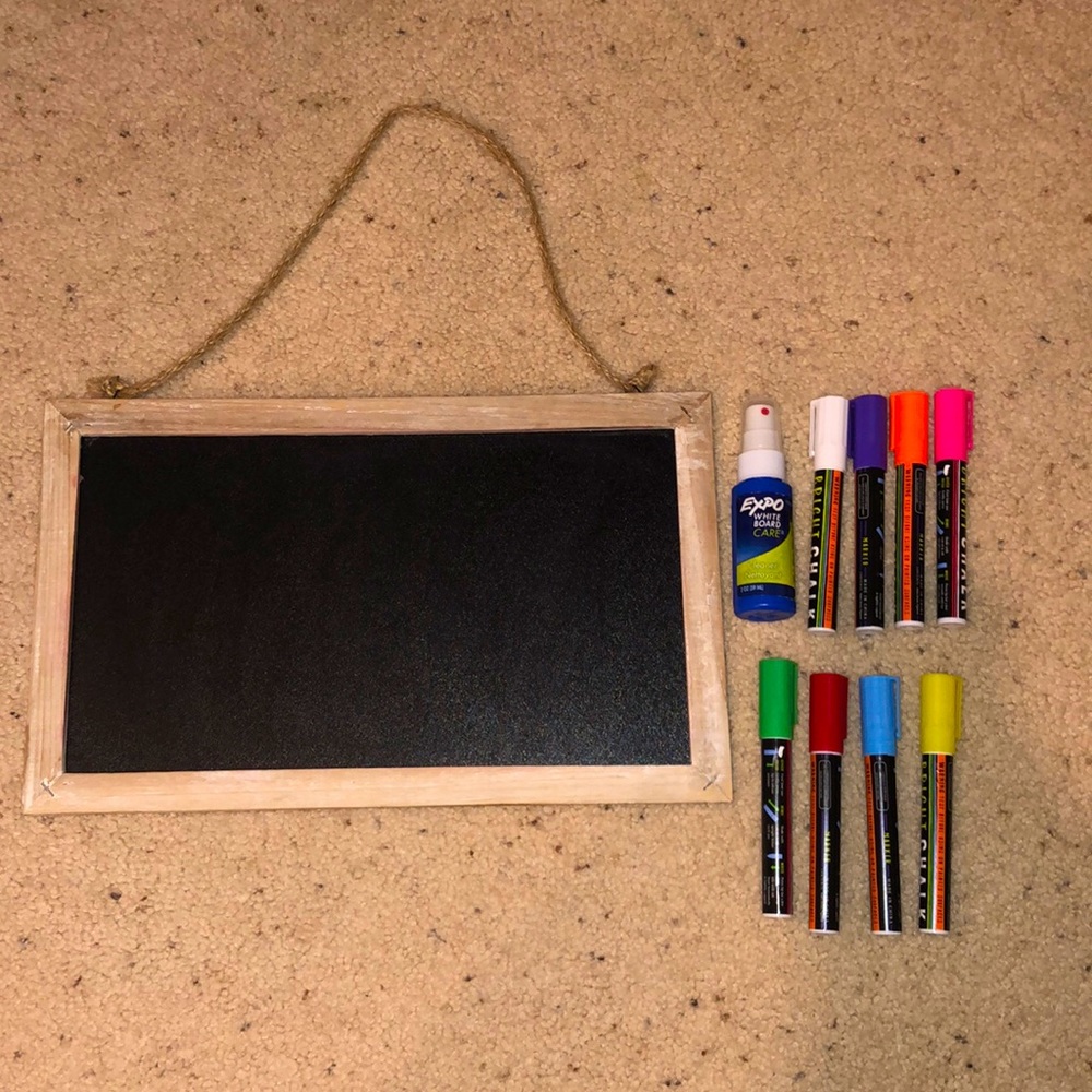 chalk board